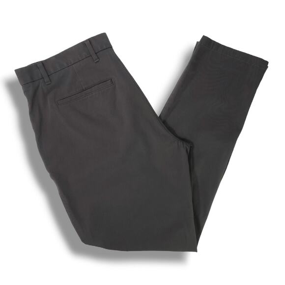 Everlane Uniform Performance Chino Athletic Fit 4 Way Stretch Slate Gray 35x31 - Picture 1 of 10